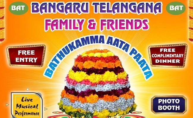 BAT's Bathukamma on October 2nd in MN